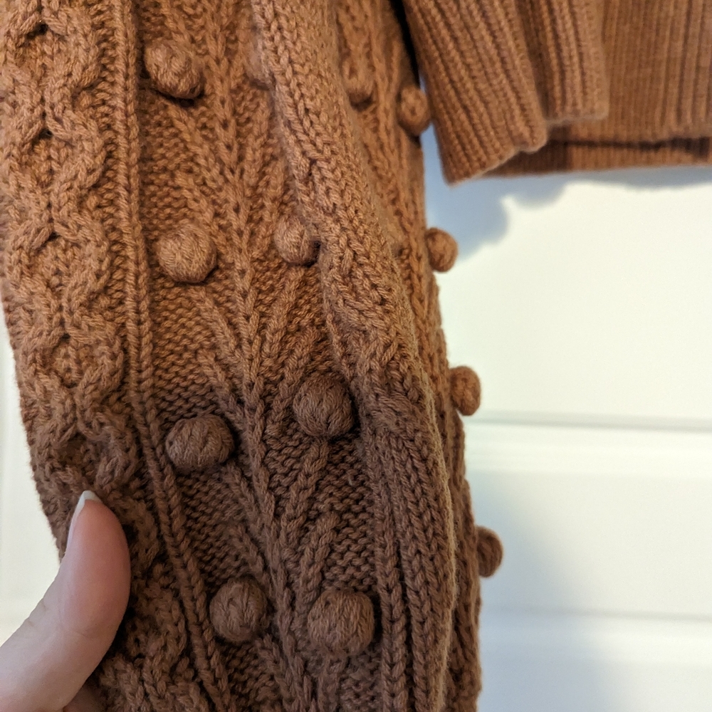 Alice + Olivia Kitty Puff-Sleeve Cardigan - Picture 5 of 6